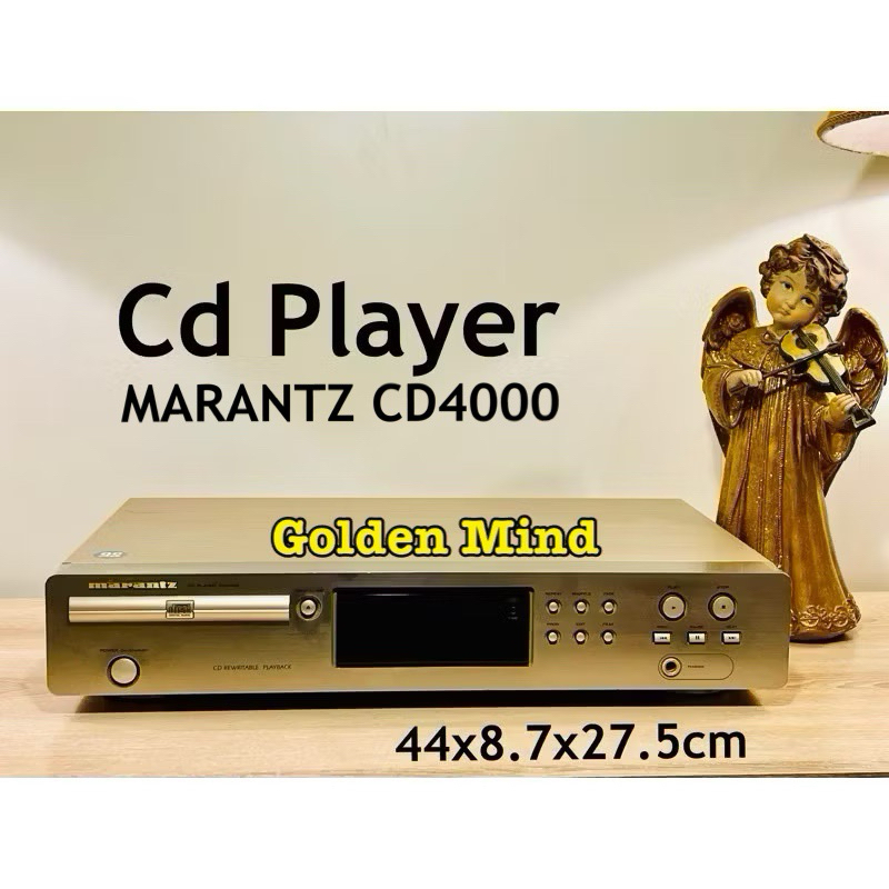 CD-01-150624 MARANTZ CD4000 เครื่องเล่นซีดีมือสองจากประเทศญี่ปุ่น แถมหม้อแปลงและรีโมท