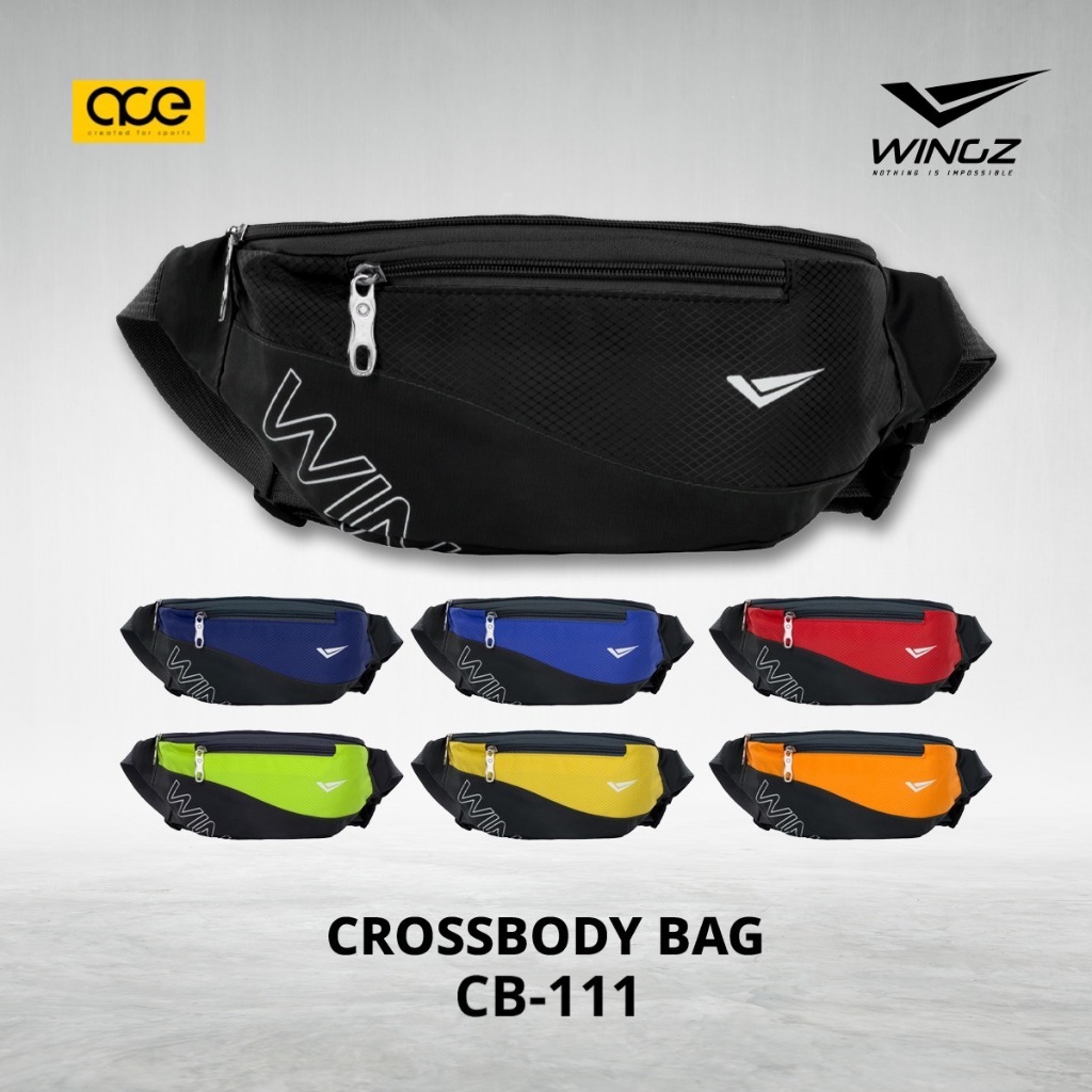 ใหม่! Wingz กระเป๋าคาดอก คาดเอว ไซส์กระทัดรัด ใส่ของได้เยอะ รุ่น CB-111