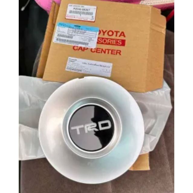816. (ของแท้) PZ040-0K057 ฝาครอบล้อแม็กซ์ TOYOTA FORTUNER 08" TRD /ราคาต่อ 1 ชิ้น /เบิกศูนย์