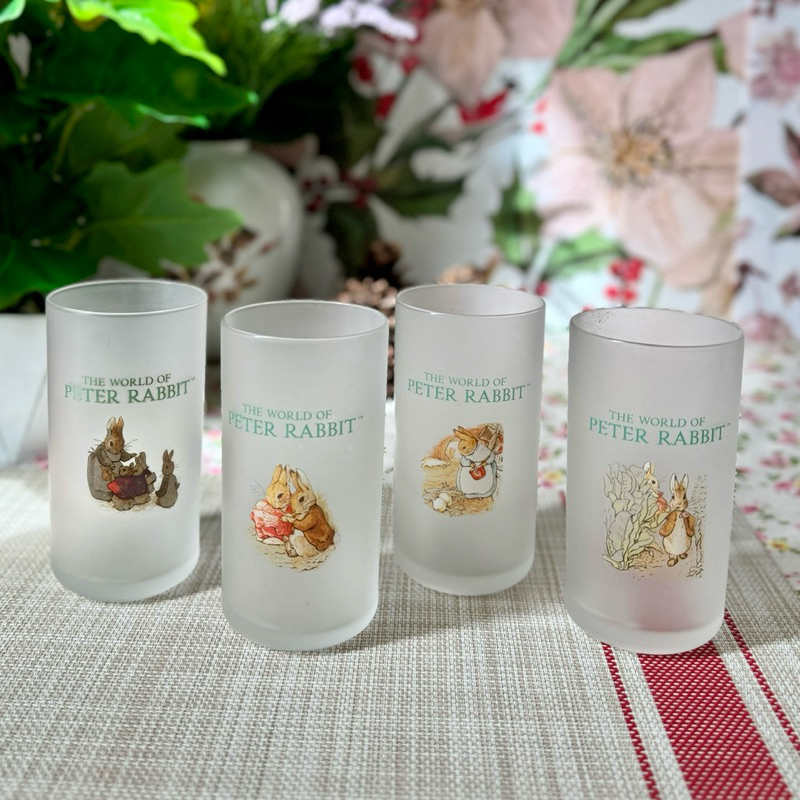 🌷🐇Peter Rabbit Set แก้วน้ำ 4 ใบ