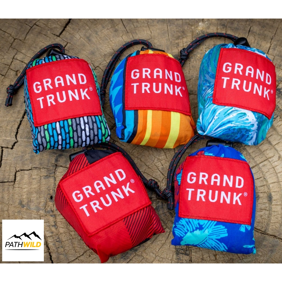 Grand Trunk Tote-Ally Awesome Travel Tote Bag กระเป๋าโท้ท ทำจากวัสดุรีไซเคิล พกพาสะดวก พับเก็บได้เล็ก น้ำหนักเบา