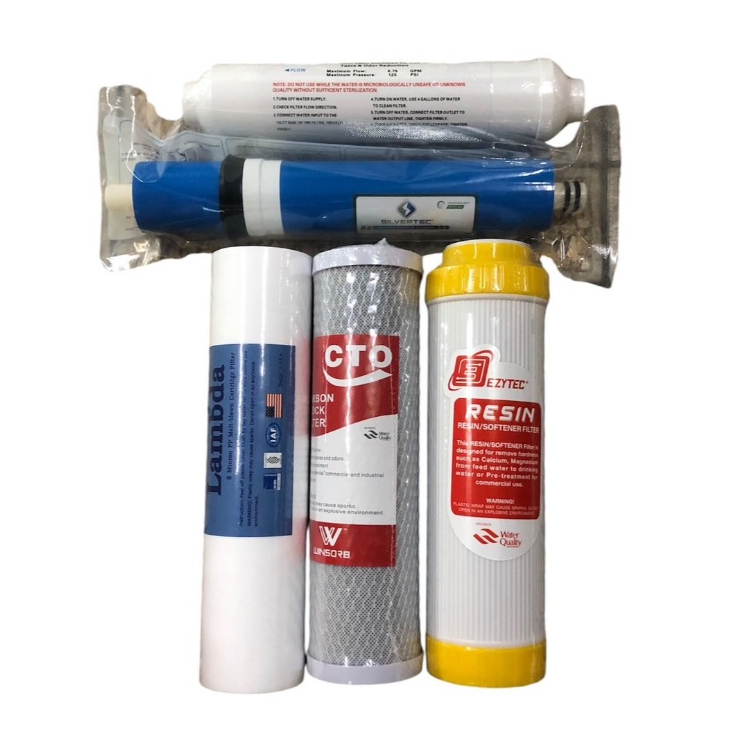 ชุดไส้กรองน้ำอาร์โอ RO  50 GPD (มี เรซิ่น กับ GAC ให้เลือก)