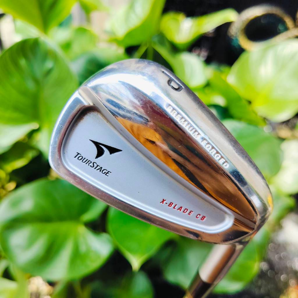 [ผ่อน] PW TOURSTAGE X-BLADE CB ก้าน DYNAMIC GOLD S200 วัสดุ PREMIUM FORGED สุดๆ ไม้กอล์ฟมือสอง ของแท