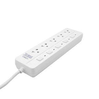 ปลั๊กไฟ Vexxo Sportec รุ่น P550 (10A 2300W) : 5 ช่องเสียบ 5 สวิตช์ : สายยาว 3 / 5 / 10 เมตร