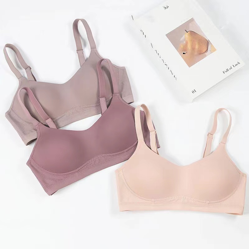 7026-ขนาด 36-42BC Jellyชุดชั้นในขนาดใหญ่Push-Up Braไม่มีสาย,ดึงง่าย,มีสไตล์,LightและBreathable Bra – โปรปัง