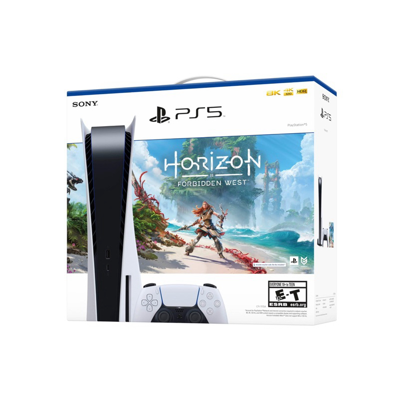 PlayStation®5 Console – Horizon Forbidden West™ Bundle มือสอง