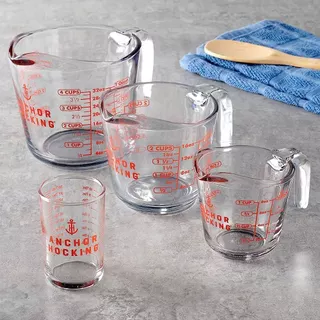 ถ้วยตวง ANCHOR HOCKING 1oz, 5oz, 8 oz, 16 oz, 32 oz