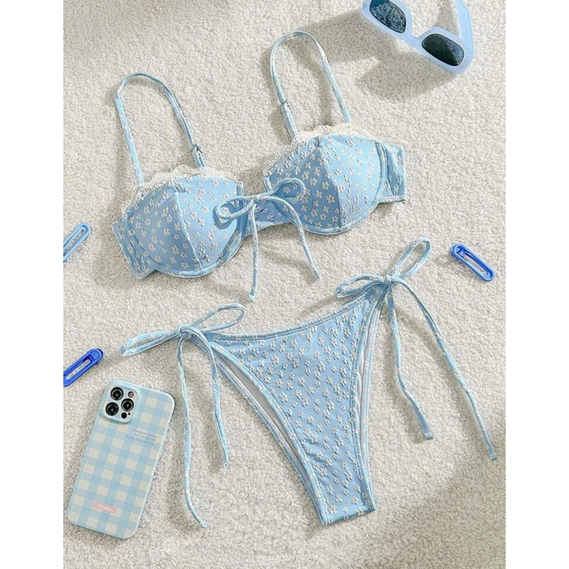 Kram Biki บิกินี่ 2 ชิ้น งานน่ารัก เสริมโครง