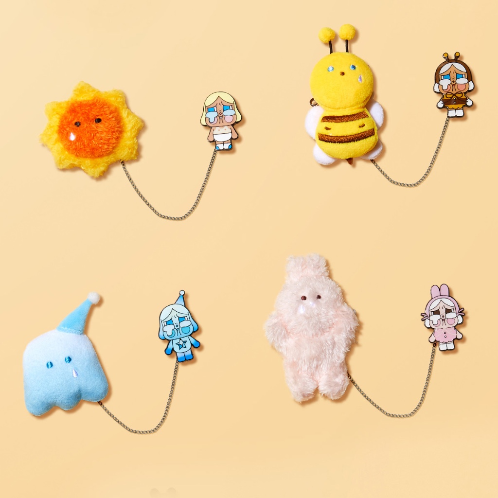[พร้อมส่งในไทย] CRYBABY Crying Again Series-Plush Badge Blind Box