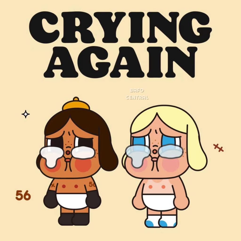 Live ** CRYBABY Crying Again POP MART พร้อมส่ง