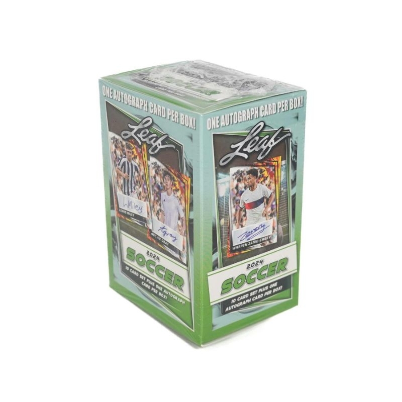 🔥พร้อมส่งราคาโล๊ะสต๊อก🔥2024 Leaf soccer blaster box การันตี 1 ลายเซ็น✍️