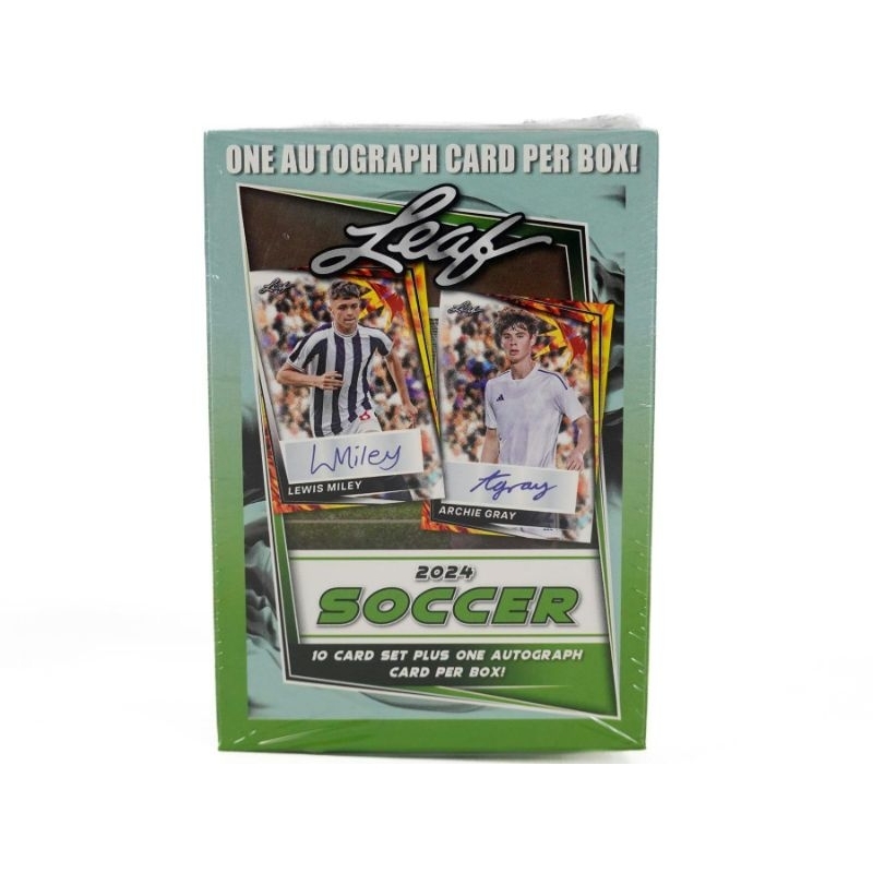 🔥พร้อมส่งราคาโล๊ะสต๊อก🔥2024 Leaf soccer blaster box การันตี 1 ลายเซ็น✍️