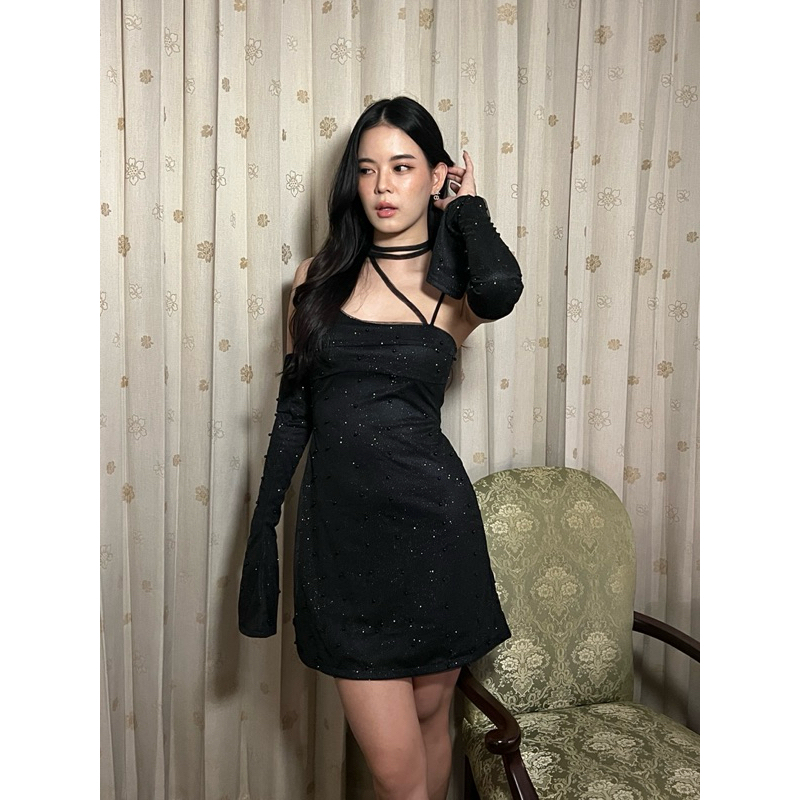 Halfdayoff.co - Fleur Glitter Dress