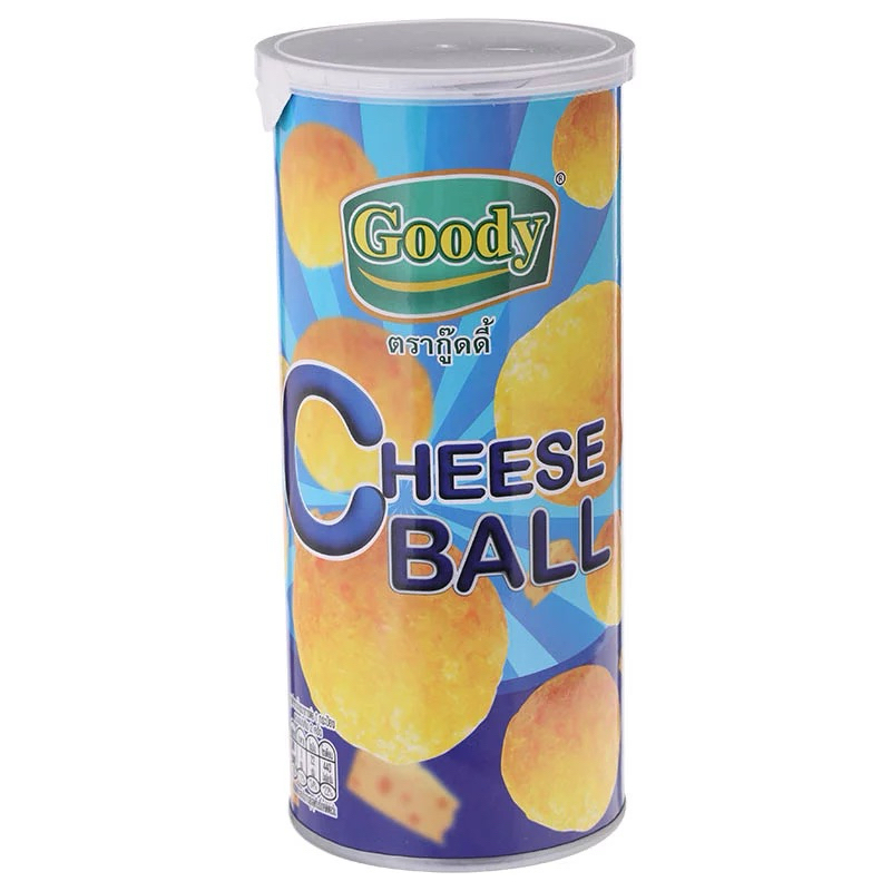 Goody Cheese Ball Parmesan Cheese / Cheese Ring cheddar cheese flavor 40 กรัม ชีสบอลและชีสริงตรากู๊ด