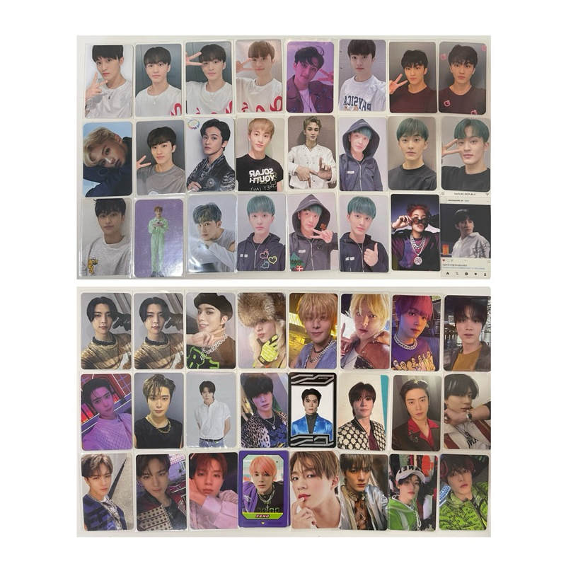 (อัปเดต) พร้อมส่ง การ์ดnct มาร์ค แจฮยอน เจโน่ จอห์นนี่ จองอู ยูตะ แฮชาน เฉินเล่อ l การ์ดแท้ทุกใบ