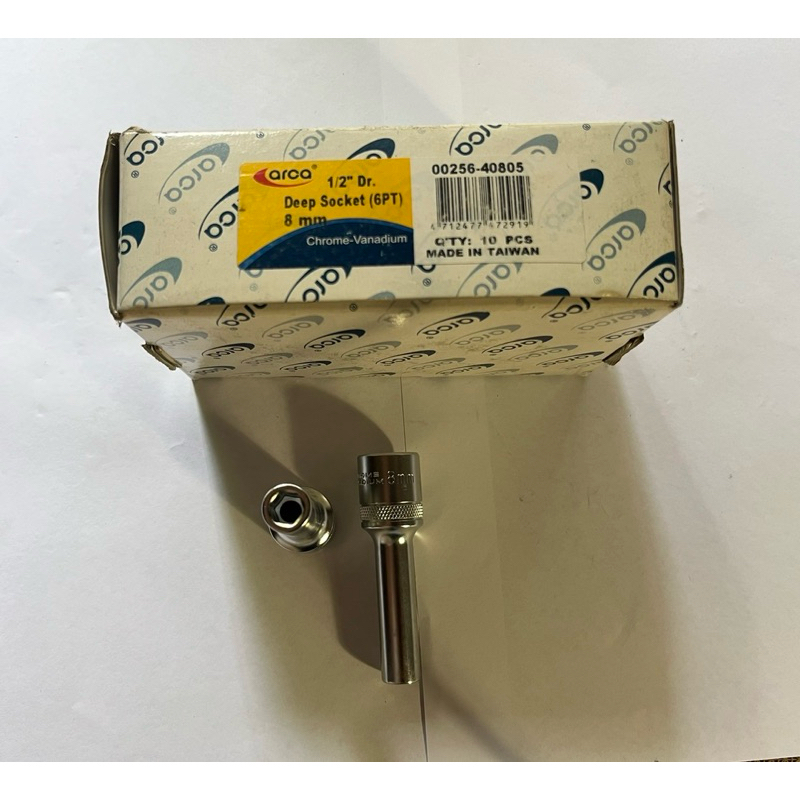 ลูกบ๊อกซ์ยาว 6pt 1/2” 8mm-23mm. “ARCA”