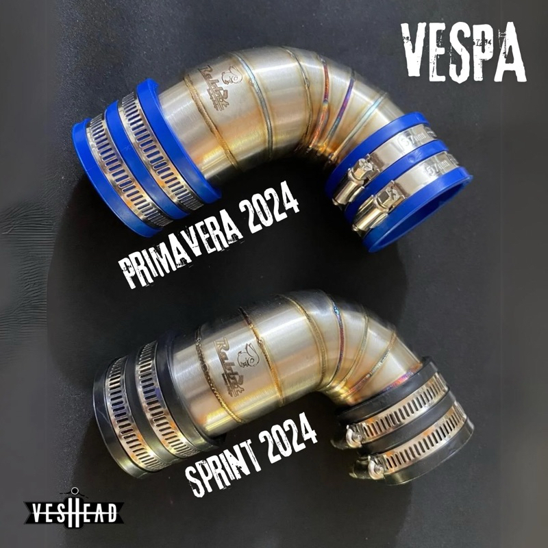 ท่อกรองเลส 304 Vespa Sprint 2024-2026 & Primavera 2024-2026 ตรงรุ่น ท่อกรองเลส สแตนเลส เวสป้า