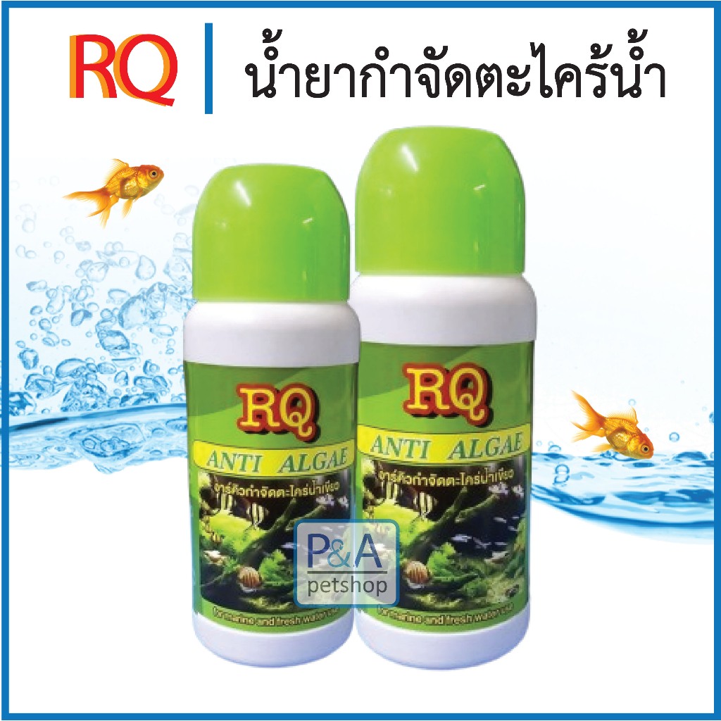 น้ำยากำจัดตะไคร่น้ำ RQ ANTI ALGAE 250ml [ได้ผล100%]