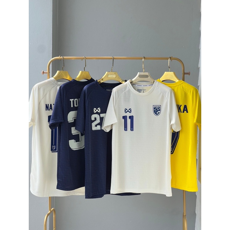 WARRIX THAILANDเสื้อเชียร์ ทีมชาติไทยพร้อมชื่อเบอร์