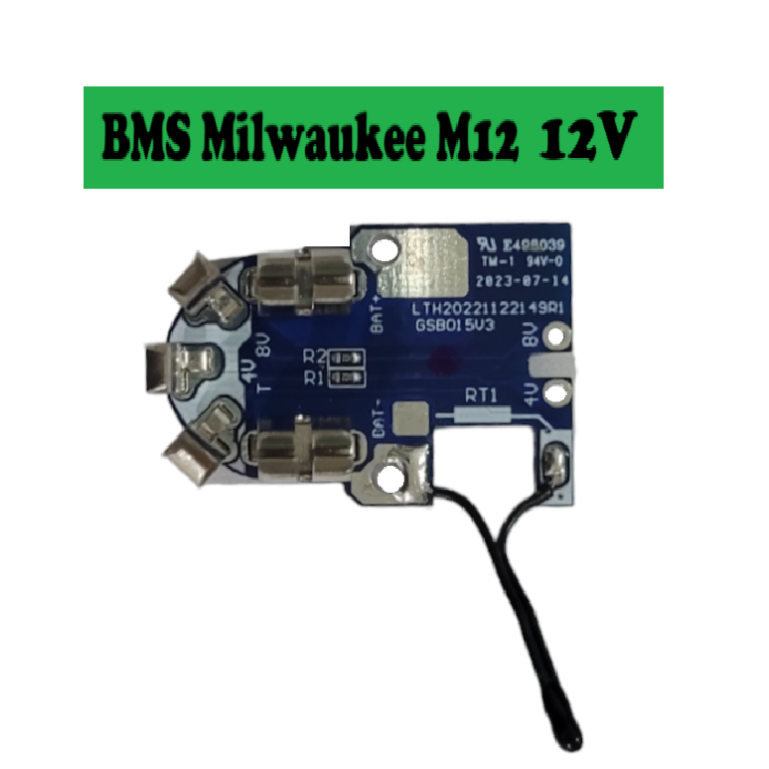 BMS Milwaukee M12 3S 12V