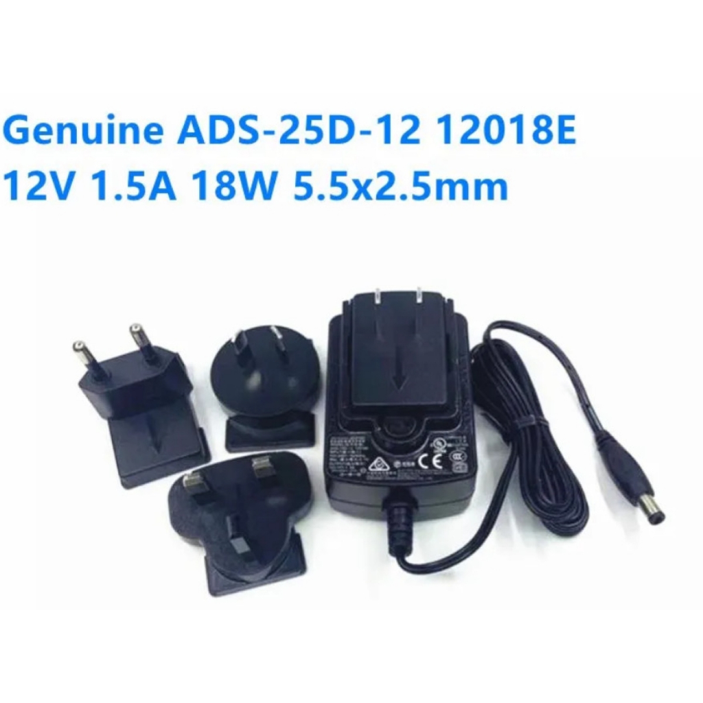 ของแท้ HOIOTO ADS-25D-12, Power adapter 12V 1.5A (ขนาดหัว 5.5 x 2.5 มม.)