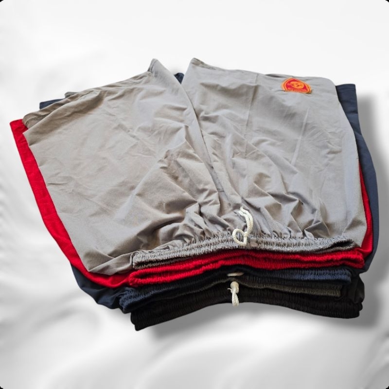 กางเกงขาสั้นกีฬา รุ่นอาม ผ้าเนื้อรวมโทนสีเข้ม สีสด กรม ดำ เทา แดง ทางร้านคละให้ค่ะ - รูปที่ 7