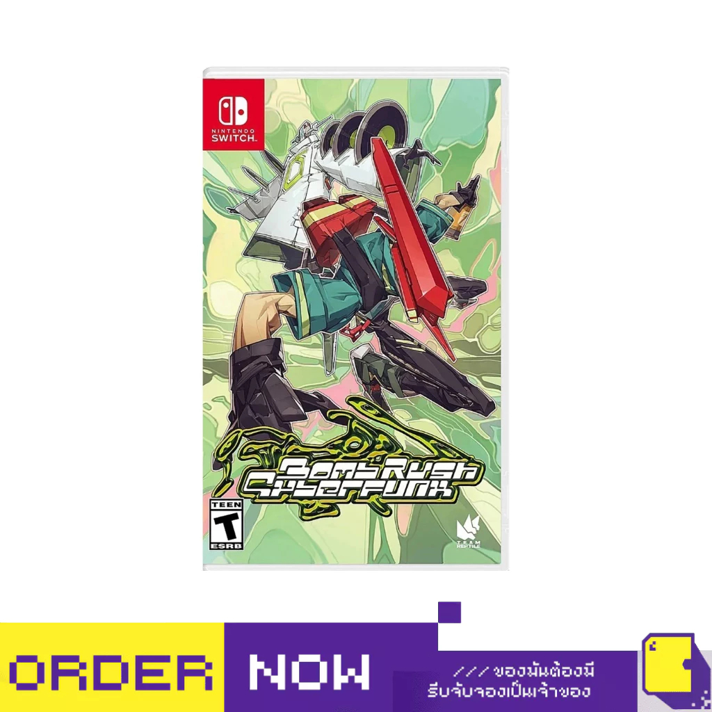[+..••] พร้อมส่ง | NSW BOMB RUSH CYBERFUNK (เกม Nintendo Switch™ 🎮)
