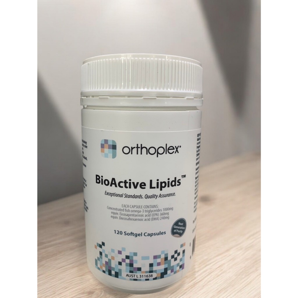 BioActive Lipids Fish Oil 1000 mg 120 Softgel อาหารเสริมน้ำมันปลา นำเข้าจากออสเตรเลีย