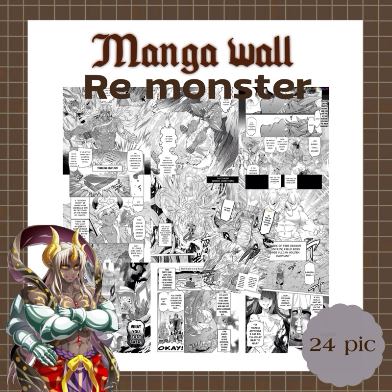 Manga wallpaper เรื่อง Remonster ภาพตกเเต่งห้อง