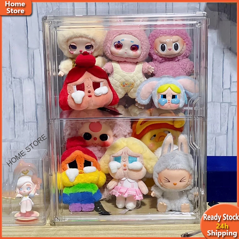 ตู้โชว์ตุ๊กตา กล่องใส่โมเดล กล่องใส่ baby three/nomi วัสดุอะคริลิคคุณภาพสูง สำหรับโชว์โมเดล ของสะสม ตุ๊กตา กล่องใส