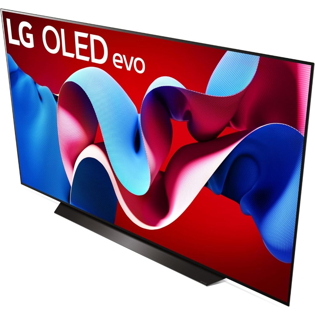 LG 83-Inch Class OLED evo C4 Series Smart TV 4K Processor Flat Screen with Magic Remote