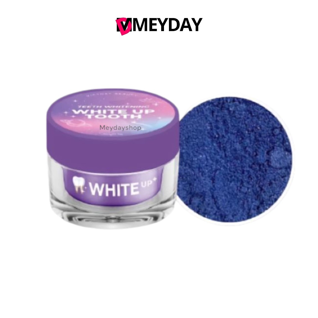 ผงฟอกฟันขาวWHITE UP TOOTH ผงฟอกฟันขาวแม่แพท 7 g.