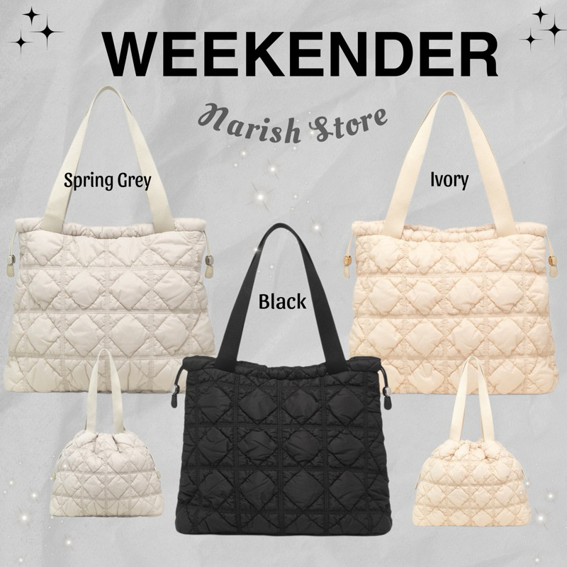 กระเป๋า Weekender CL โลโก้ใหม่ (ฟรีพวงกุญแจเดซี่)