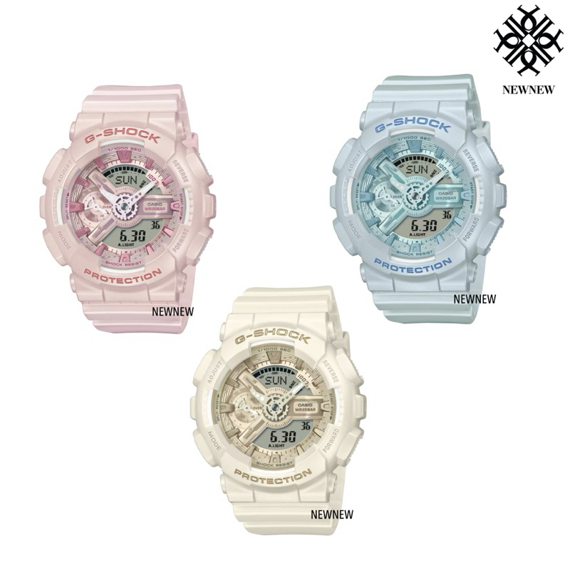 CASIO นาฬิกาข้อมือ G-SHOCK GMA-S110ST-2A GMA-S110ST-4A GMA-S110ST-7A  GMA-S110ST-2A ของแท้ประกันศูนย์ 1ปี