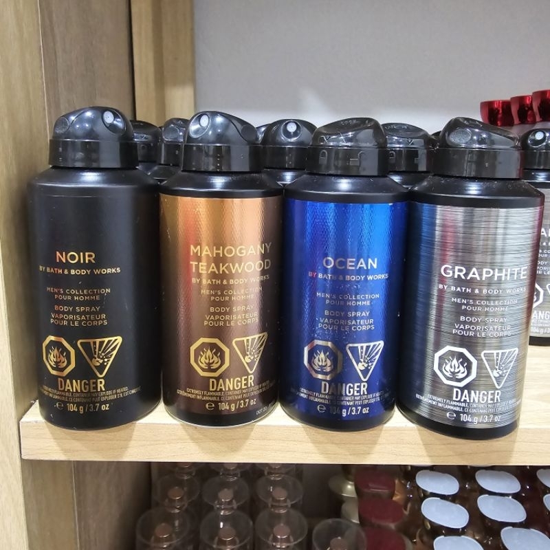 BBW Body spray สเปรย์น้ำหอมสำหรับผู้ชาย ช๊อปไทยของแท้ 104กรัม
