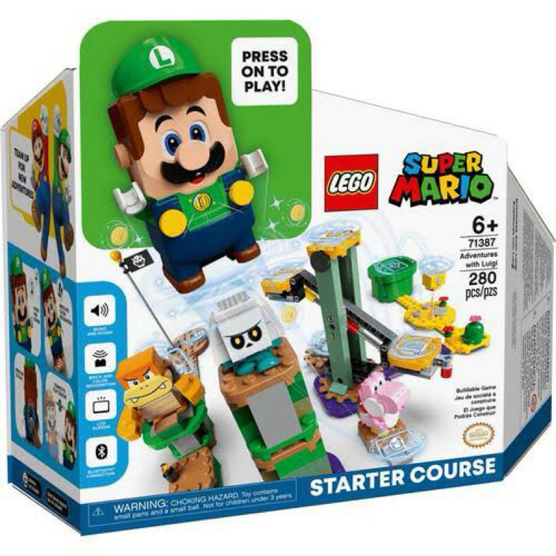 Lego 71387 adventures with Luigi มือหนึ่งกล่องสวยของแท้ 100%