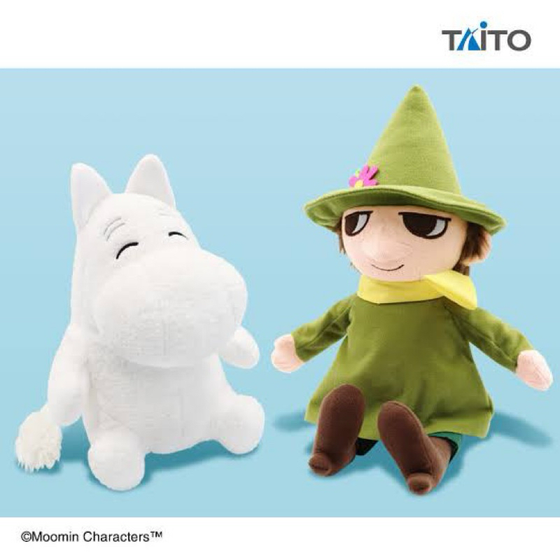 Moomin Snufkin Collection TAITO RARE Big Plush ตุ๊กตา มูมิน สนัฟคิน ลิขสิทธิ์แท้จากญี่ปุ่น🇯🇵