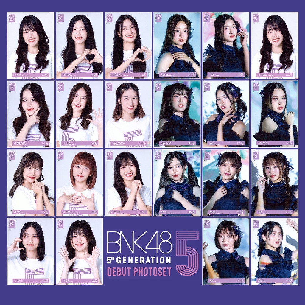 [คอมพ์ปก] BNK48 Photoset 5th generation debut Mirai to wa? รุ่น 5 comp ปก เดบิวต์