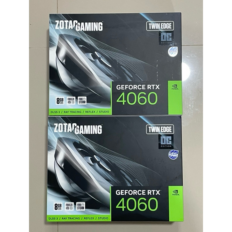 RTX4060 ZOTAC TWIN EDGE OC มือ 1 ประกันศูนย์ไทย (มีของพร้อมส่ง)