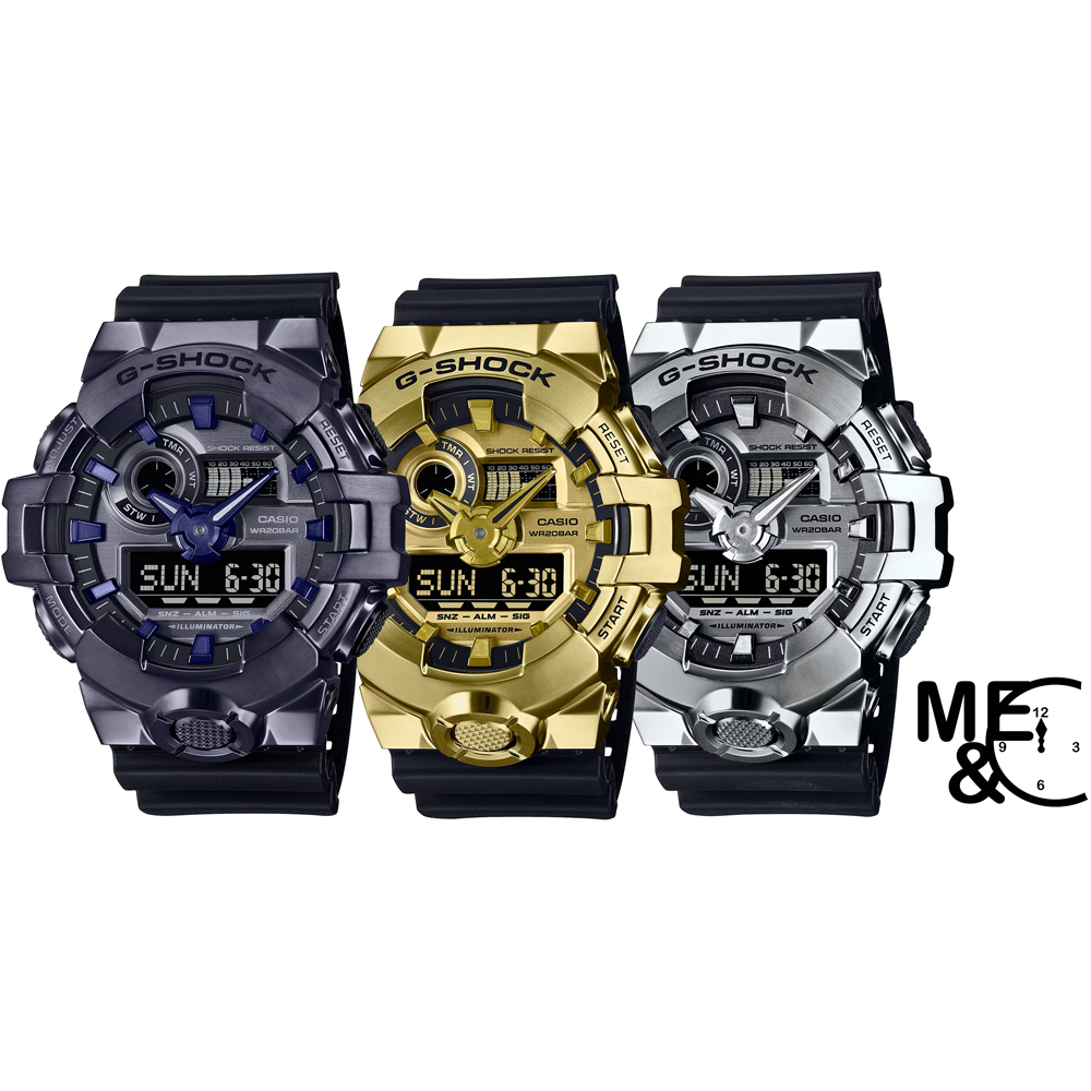 CASIO G-SHOCK​ GM-700 G-STEEL ของแท้ ประกันศูนย์ CMG