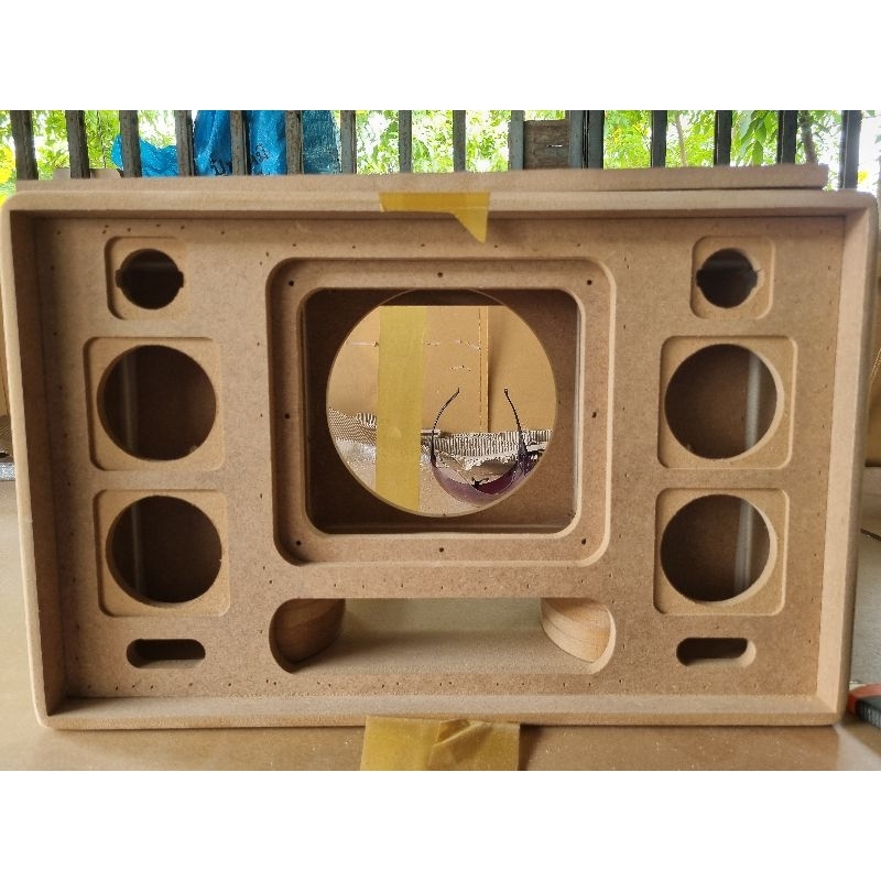 ตู้ลำโพงDIY SN804 แบนพาส8"/1,3"/4,2"/2