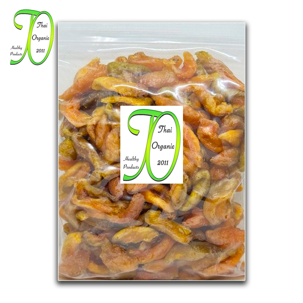แอปริคอต อบแห้ง 1 กก. หั่นเส้น Apricot Sliced Dried Apricots 1 kg พร้อมทาน หวานอมเปรี้ยว เนื้อนุ่ม