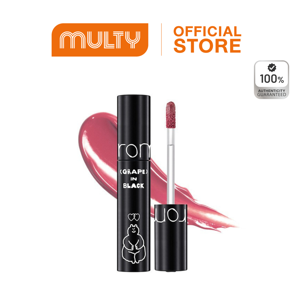 Rom&nd x Inapsquare Juicy Lasting Tint  ลิปทินต์สีใหม่ 25 BARE GRAPE