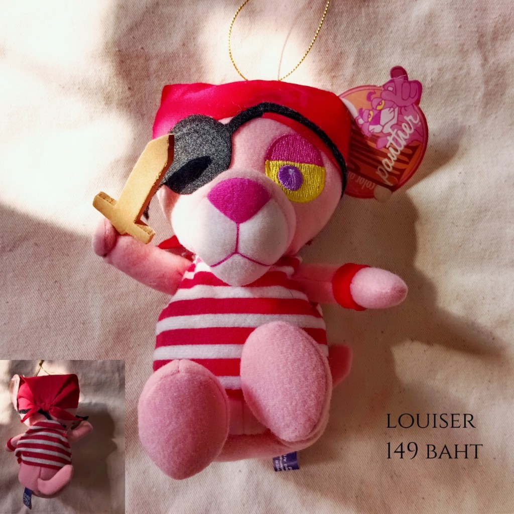 ตุ๊กตาและพวงกุญแจพิ้งแพนเตอร์ Pink Panther ลิขสิทธิ์แท้ พร้อมส่ง