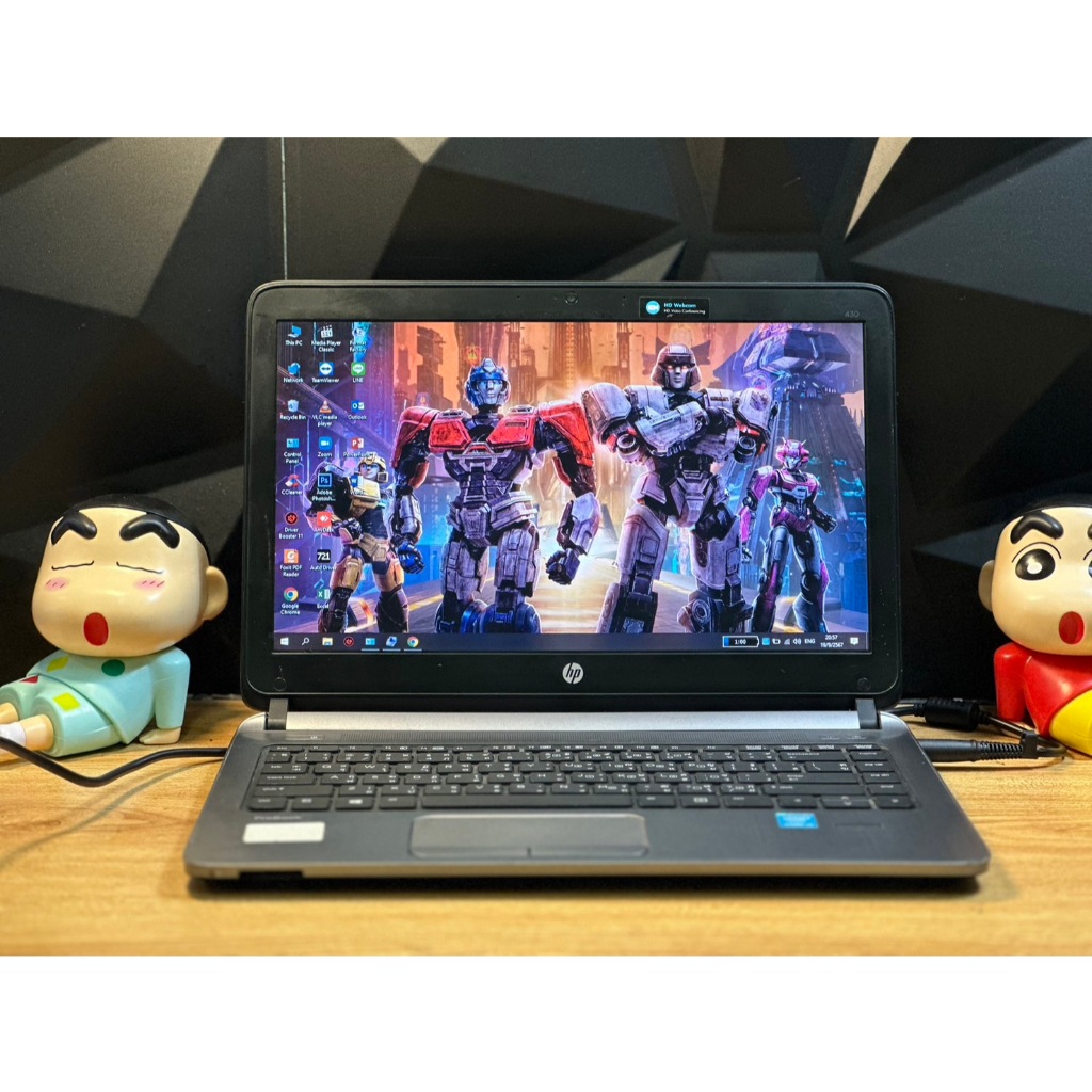 HP Probook 430  สเปก intel Core i5-5200U (gen5)  Ram 8 GB SSD 240  Wifi ทัสเม้าส์ แป้นพิมพ์ ลำโพง กล