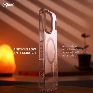 [Sheep Clear MS For iPhone&Samsung] เคสใสสำหรับไอโฟน13/14/15/16/17 Series และ S25 S26 Ultra เคสชาร์จแม่เหล็ก กันกระแทก