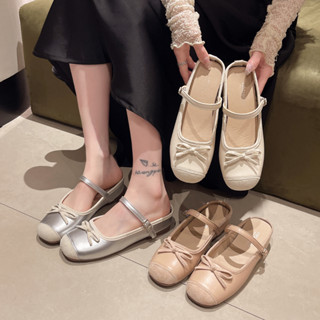 [จัดส่งในประเทศไทย] เกาหลีชุดเท้าเหยียบเพิ่มความสูงรองเท้าแต…