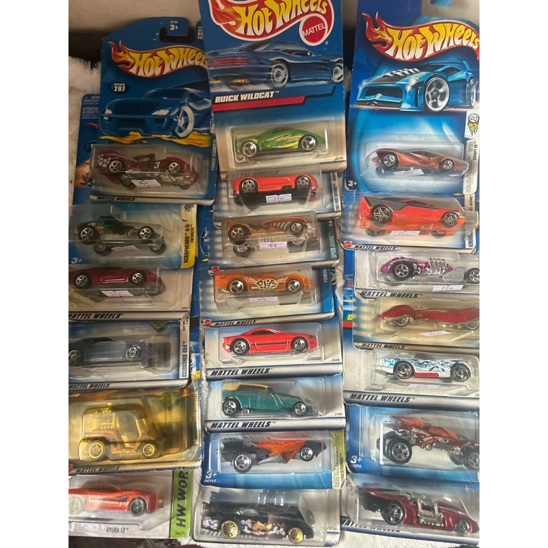 งานเก่า แพคเมกา รถเหล็ก รถฮอทวีล Hot wheels