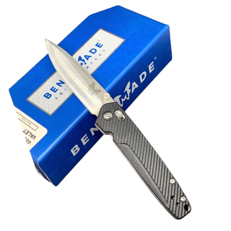 มีดBenchmade 485สีดำ พร้อมส่ง สินค้าใช้สำหรับแคมป์ปิ้ง