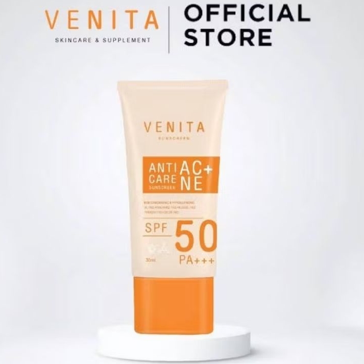 ครีมกันแดดเวนิต้า เวนิต้ากันแดด Venita Anti-Acne Care Sunscreen ครีมกันแดด